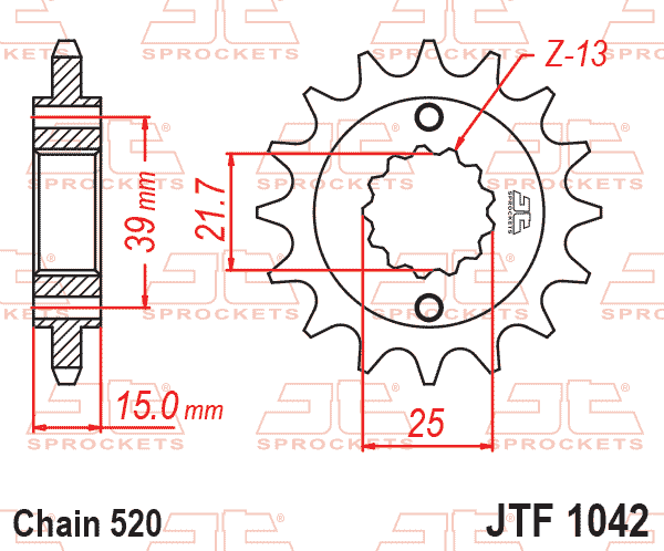 Front Sprocket JTF1042.15