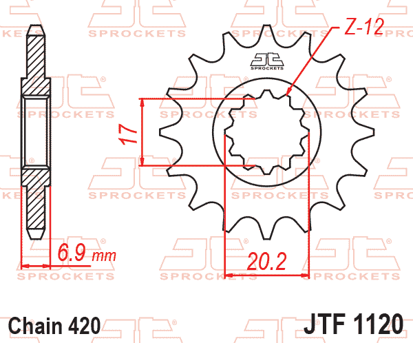 Front Sprocket JTF1120.11