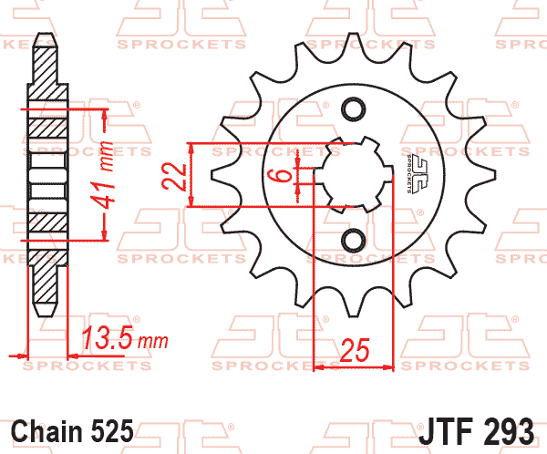 Front Sprocket JTF293.15 Jt