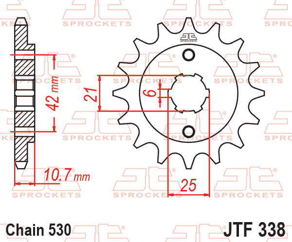 Front Sprocket JTF338.16 Jt
