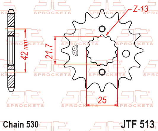 Front Sprocket JTF513.18 Jt