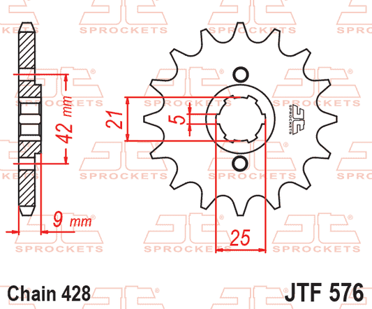 Front Sprocket JTF576.18 Jt