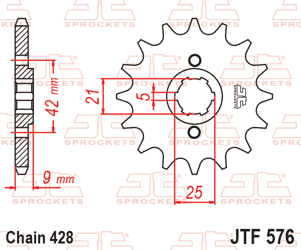 Front Sprocket JTF576.19 Jt