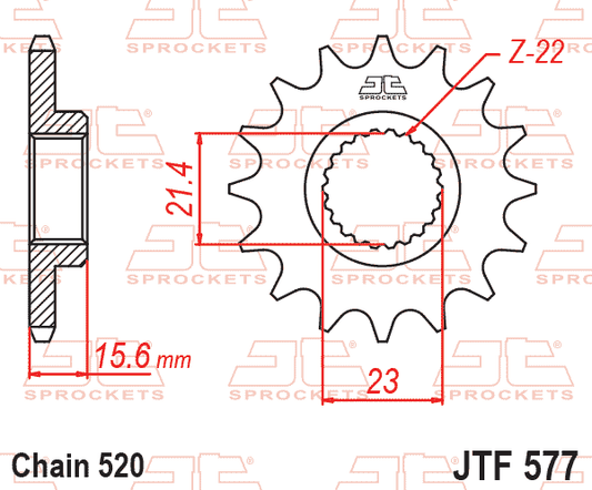 Front Sprocket JTF577.14 Jt