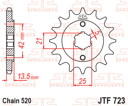 Front Sprocket JTF723.14 Jt