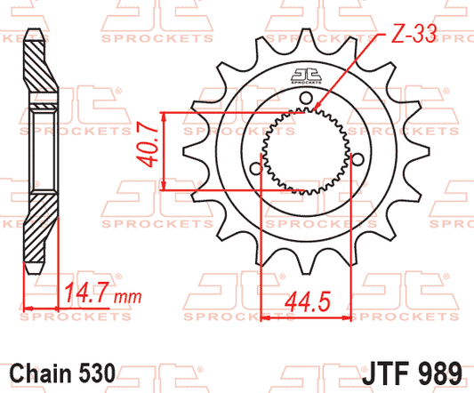 Front Sprocket JTF989.21 Jt