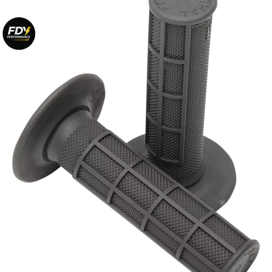 Black Motorbike Handlebar Grips – Premium Quality, Universal Fit, Anti-Vibration, Comfortable Rubber