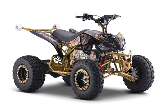 Spider Pro 72V 50Ah 5000W Adult Electric Quad Bike GOLD