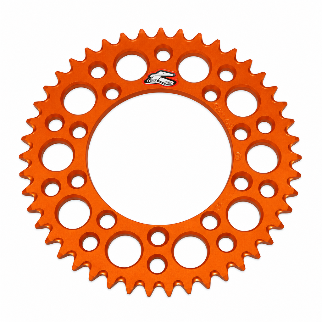 Rear Sprocket Alloy Renthal, Ultralite 192U-420-47GPOR Orange, 192U
