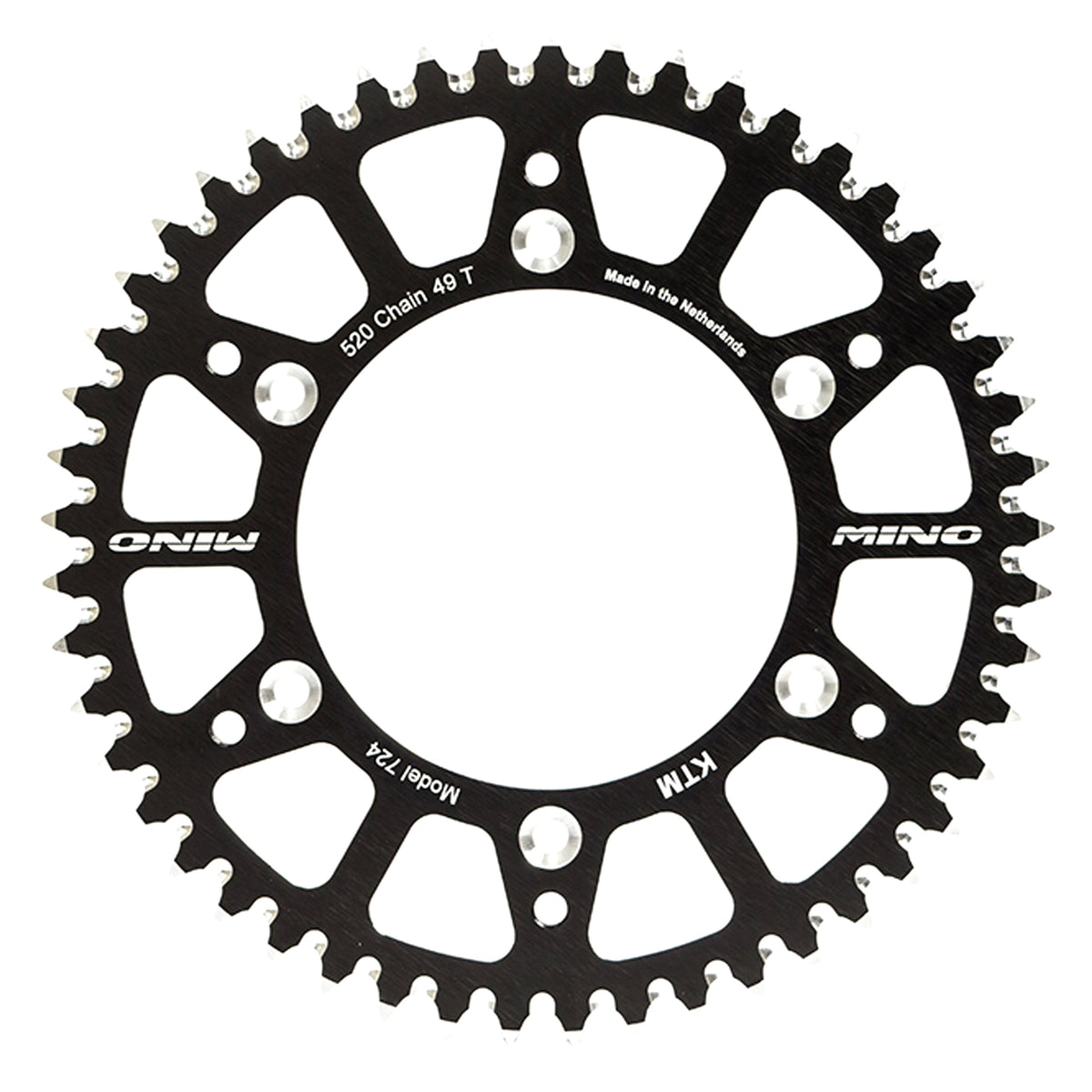 Mino Rear Sprocket Surron Light Bee, E Ride 59 Teeth 25-912-59-2 Black, Alloy