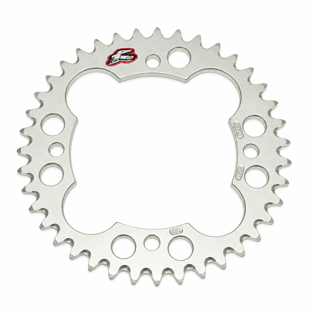 Rear Sprocket Renthal Yam, Ultralite 437U-520-39GBSI Silver