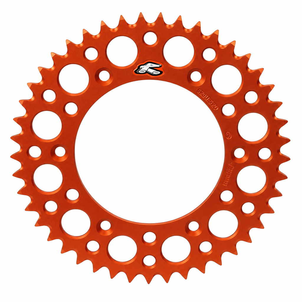 Rear Sprocket Alloy Renthal Orange, Ultralite 441-428-47GPOR, 441U-428-47GPOR