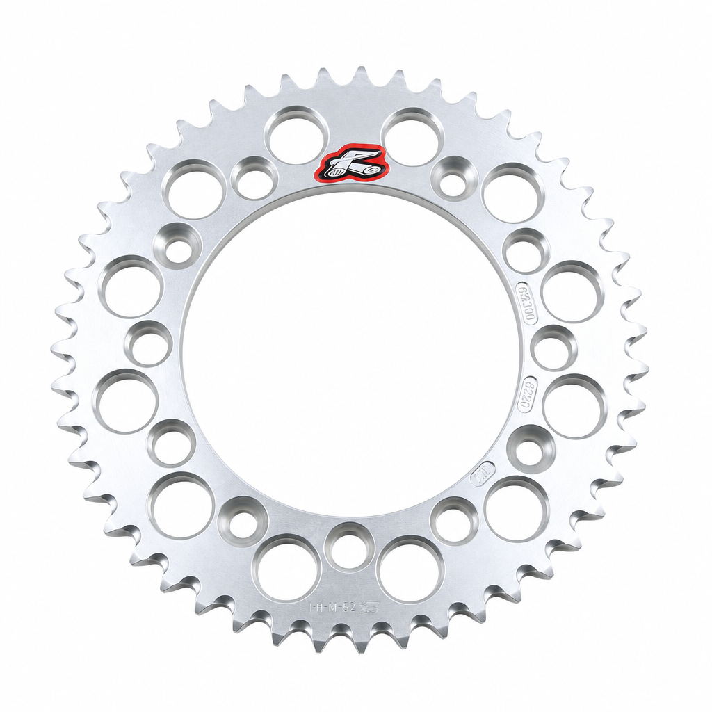Rear Sprocket Alloy Renthal Silver, Ultralite 441U-428-47GPSI, 441U-428-47GPSI