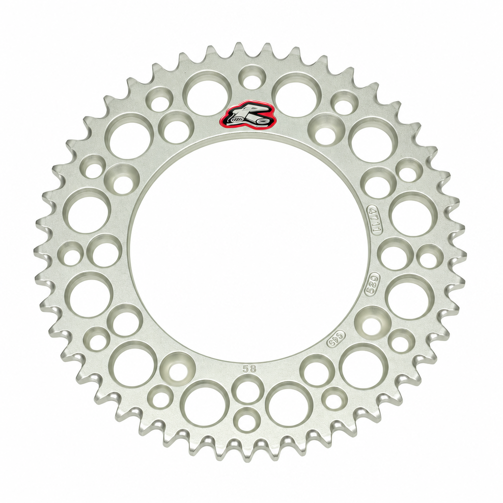 Rear Sprocket Alloy Renthal, Ultralite 441U-428-48GPSI Silver, 441U-428-48GPSI