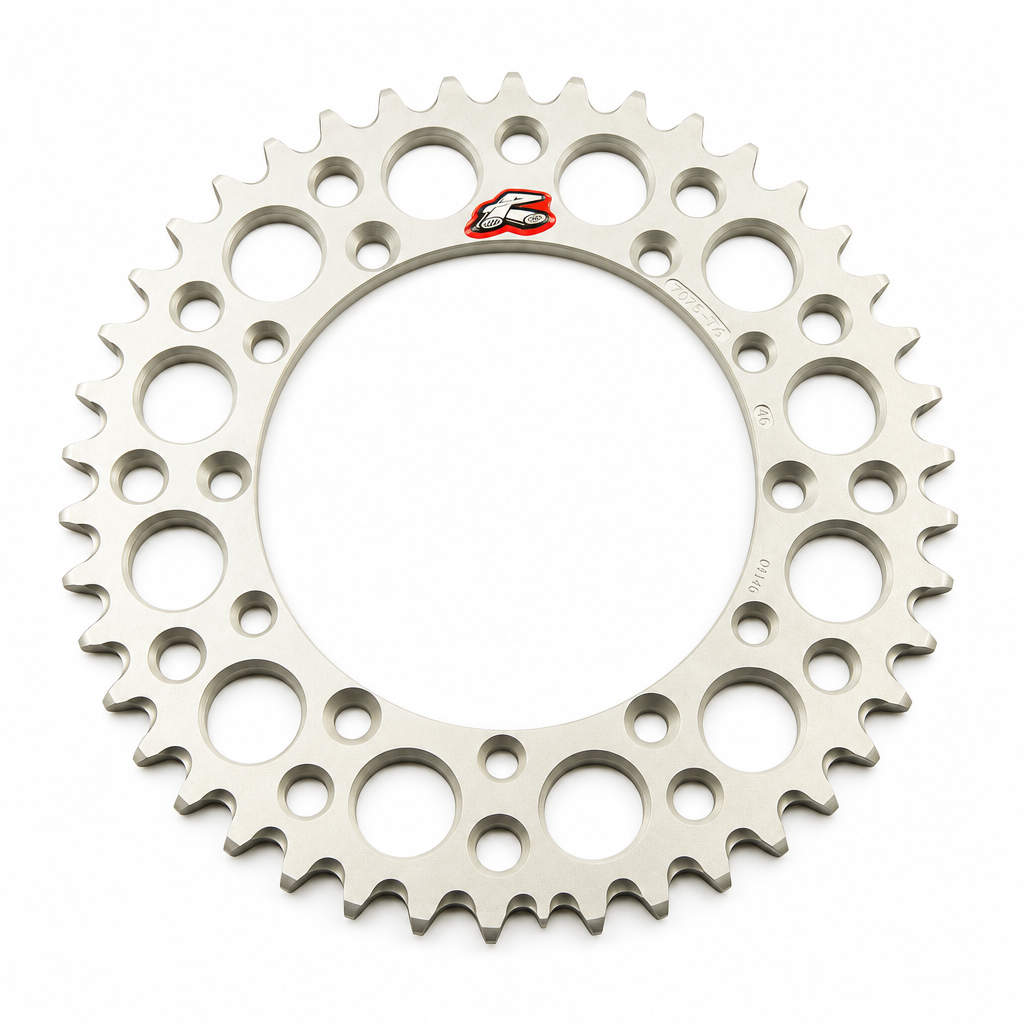 Rear Sprocket Alloy Renthal, Ultralite 112U-520-46GESI Silver
