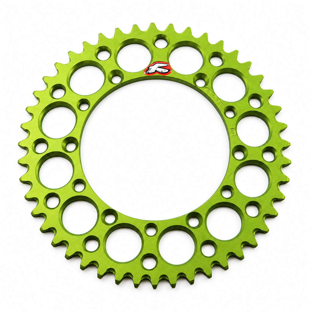 Rear Sprocket Alloy Renthal, Ultralite 112U-520-48GEGN Green, 112U-520-48GN
