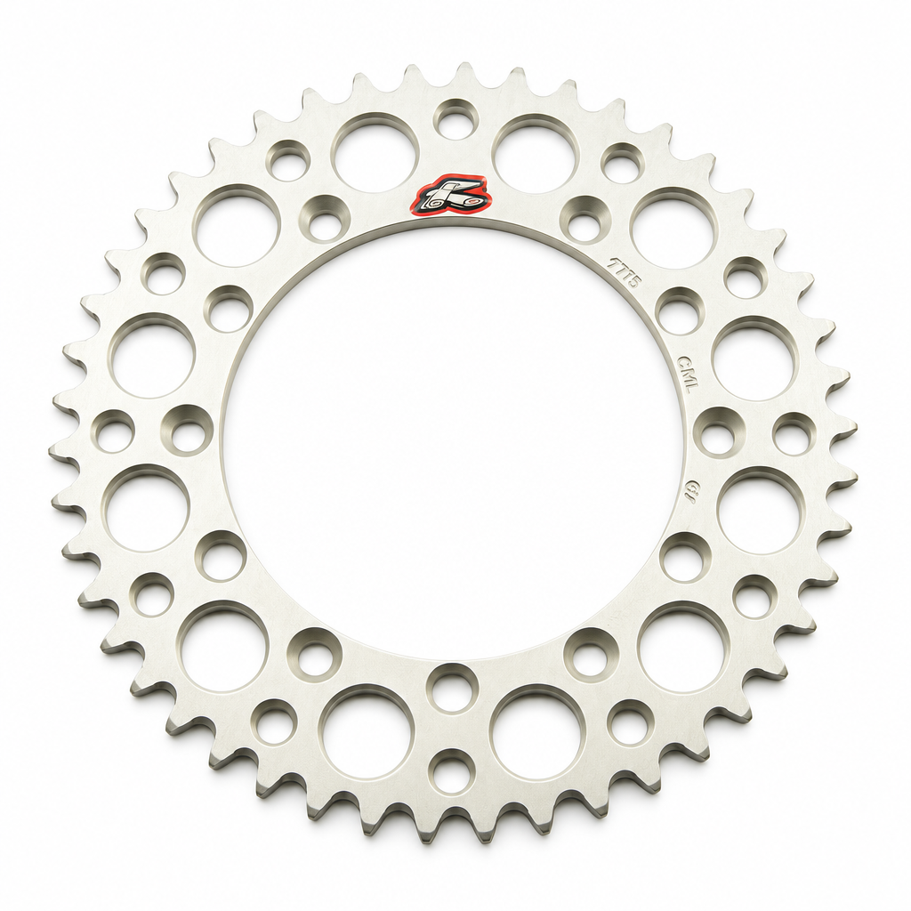 Rear Sprocket Alloy Renthal, Ultralite 216U-520-47GPSI Silver, Husqvarna / Gasgas / Beta