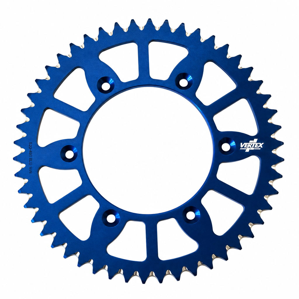 Rear Sprocket Vertex Alloy KTM, Vertex 892-897ECBU48, Blue, 7075T6 Alloy