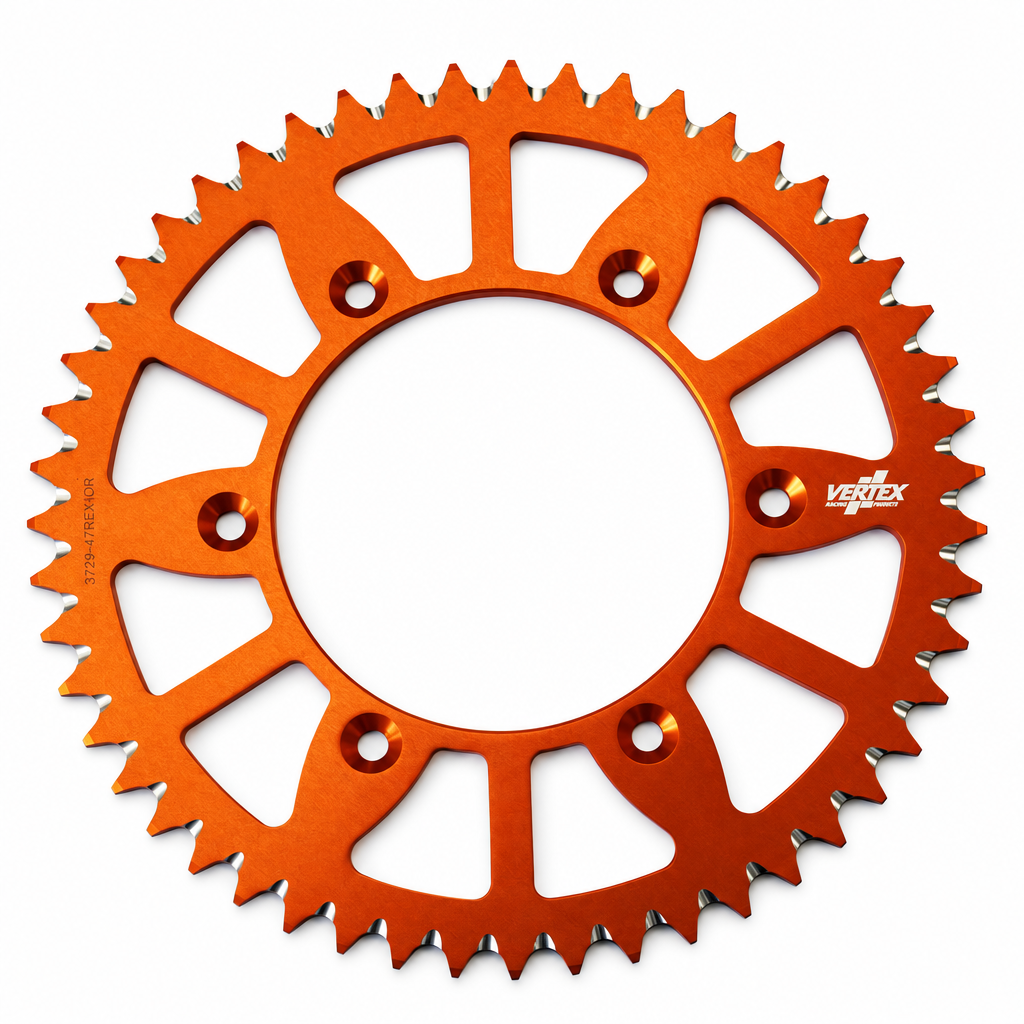 Rear Sprocket Vertex Alloy KTM, Vertex 892-897ECOR48, Orange, 7075T6 Alloy