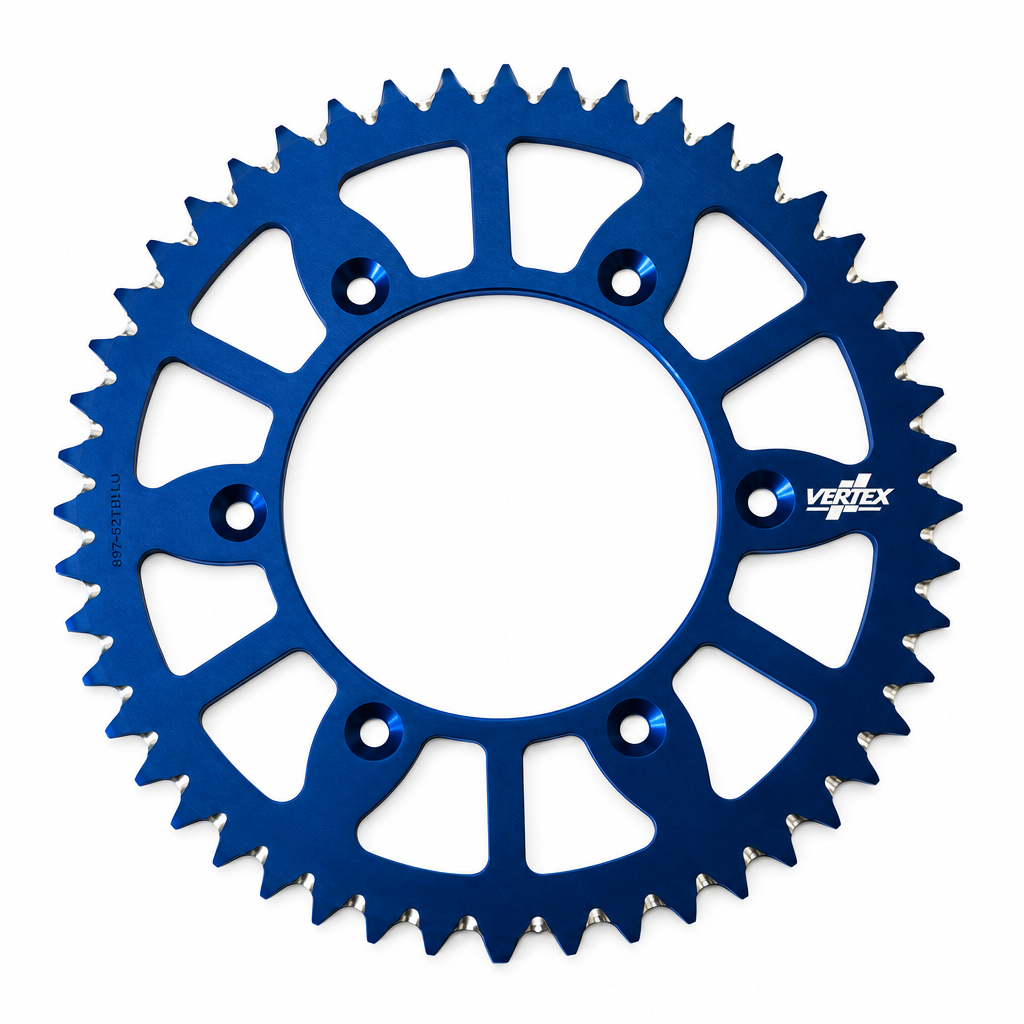 Rear Sprocket Vertex Alloy KTM, Vertex 892-897ECBU50, Blue, 7075T6 Alloy