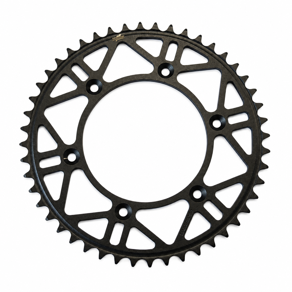 Rear Sprocket Vertex Steel KTM, Vertex 892-897CBK52, Black, C45 Steel