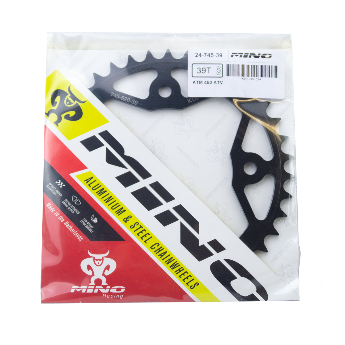 Mino Rear Sprocket Steel ATV KTM, 24-745-39