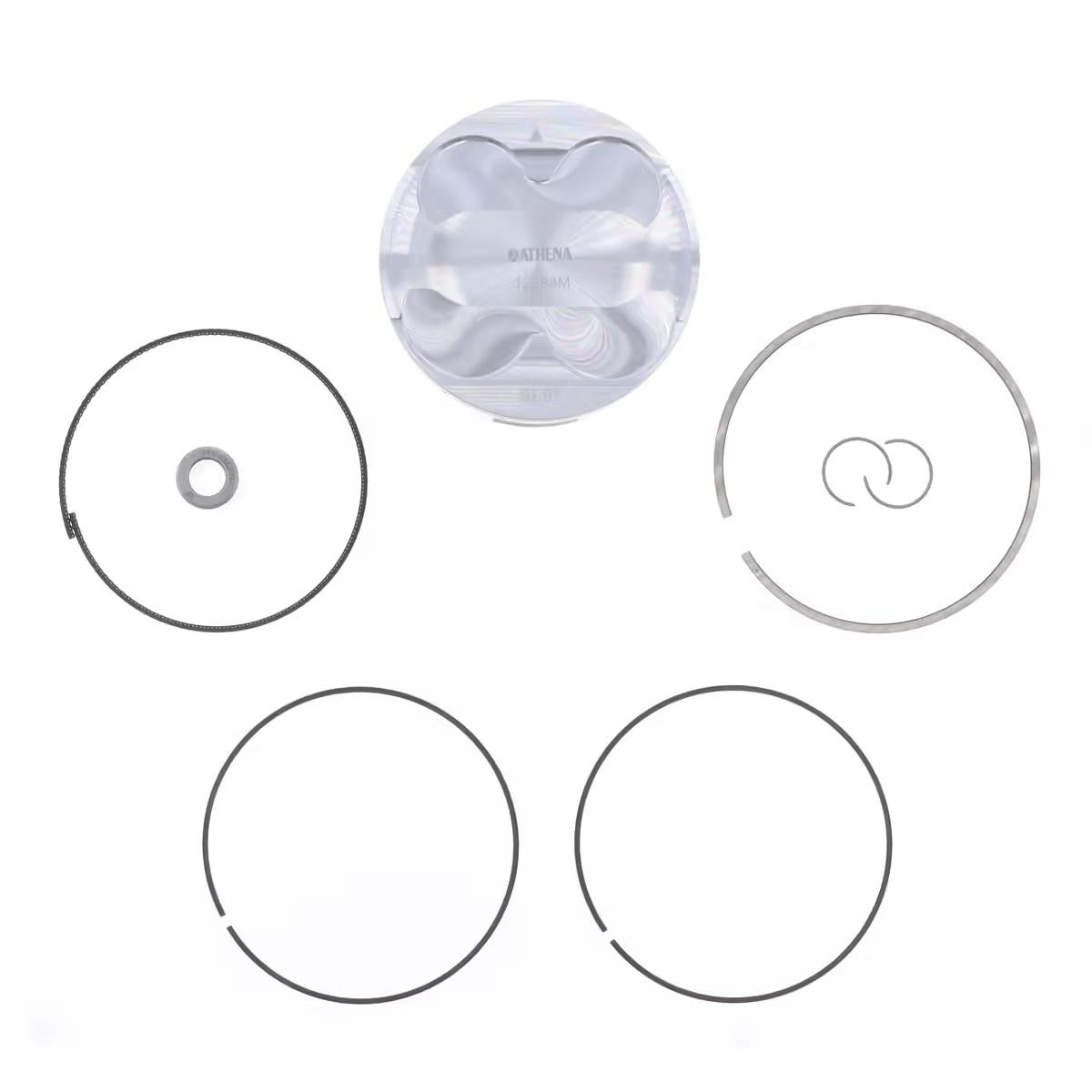 Piston Kit B 98MM Honda CRF 450 17-22, Athena S4F09800011B 470CC Big Bore, Kit B
