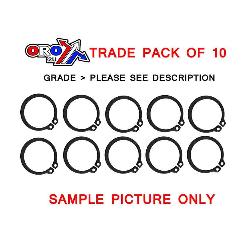 Factory Image Racing Front Sprocket Circlip Pk/10, D1400-0022 / EXT22
