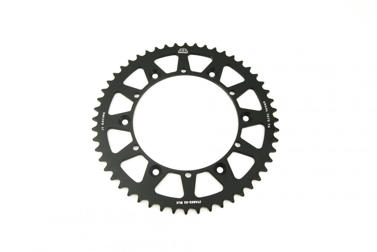 Rear Sprocket Alloy Black, JTA853.52BLK 7075-T6 Aluminium
