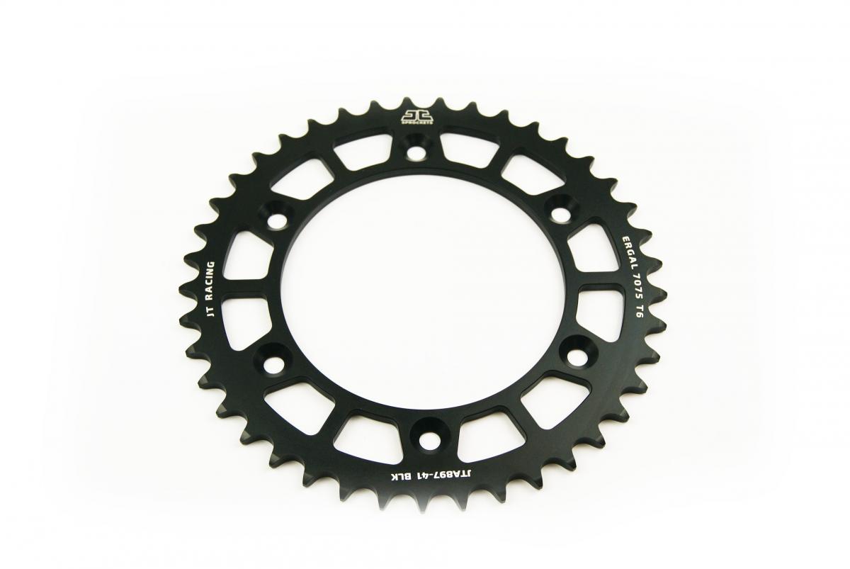 Rear Sprocket Alloy Black, JTA897.41BLK