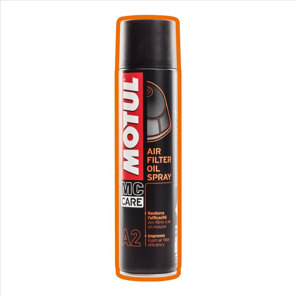 A2 AIR FILTER OIL SPRAY 400ml, MOTUL 450128, BOX=12, Specialities, Maintenance
