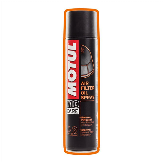 A2 AIR FILTER OIL SPRAY 400ml, MOTUL 450128, BOX=12, Specialities, Maintenance