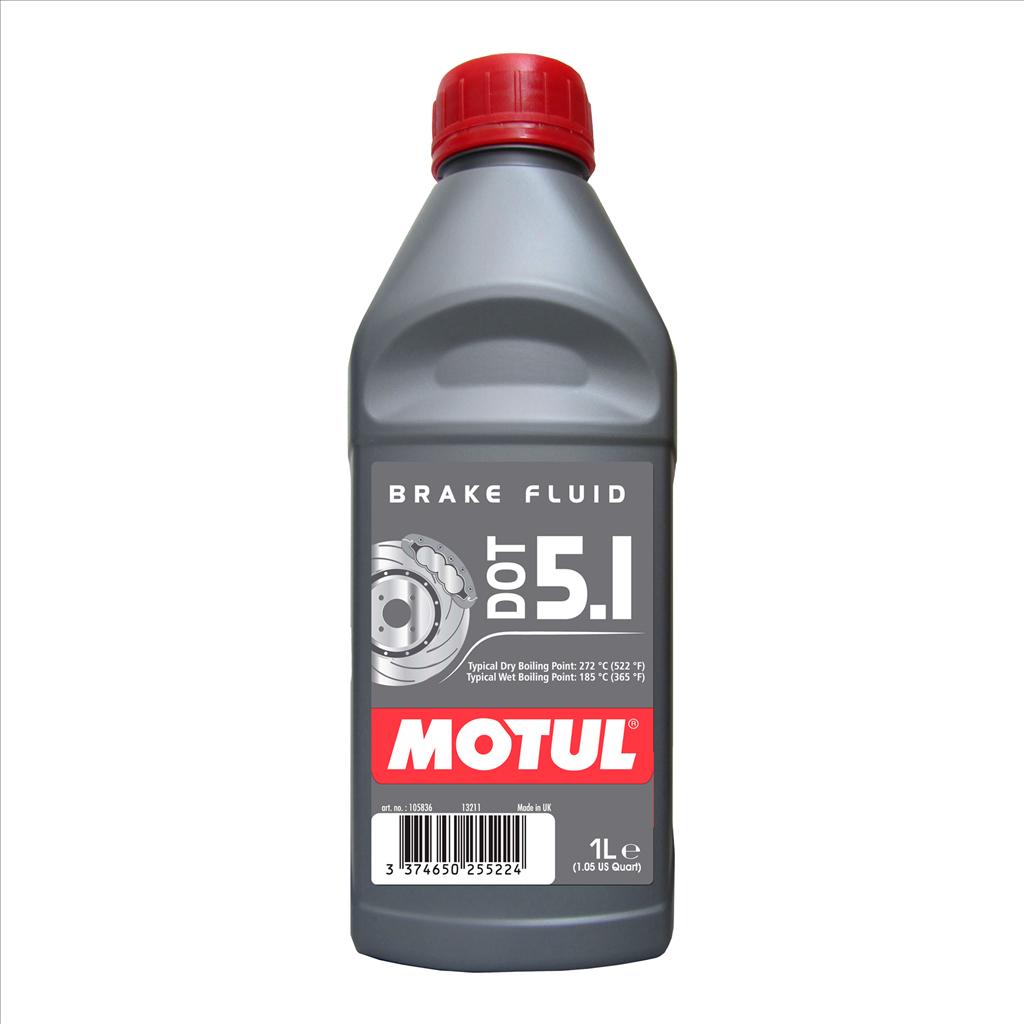 DOT 5.1 1 Litre, MOTUL 450305, BOX=12, Specialities, 100% SYNTHETIC