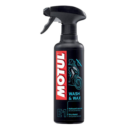 E1 WASH & WAX 400ml, MOTUL 450137, BOX=12