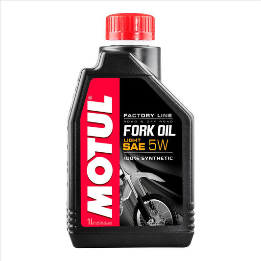 FORK OIL FL L 5W 1 Litre, MOTUL 450099, BOX=6, Motorcycle, 100% SYNTHETIC