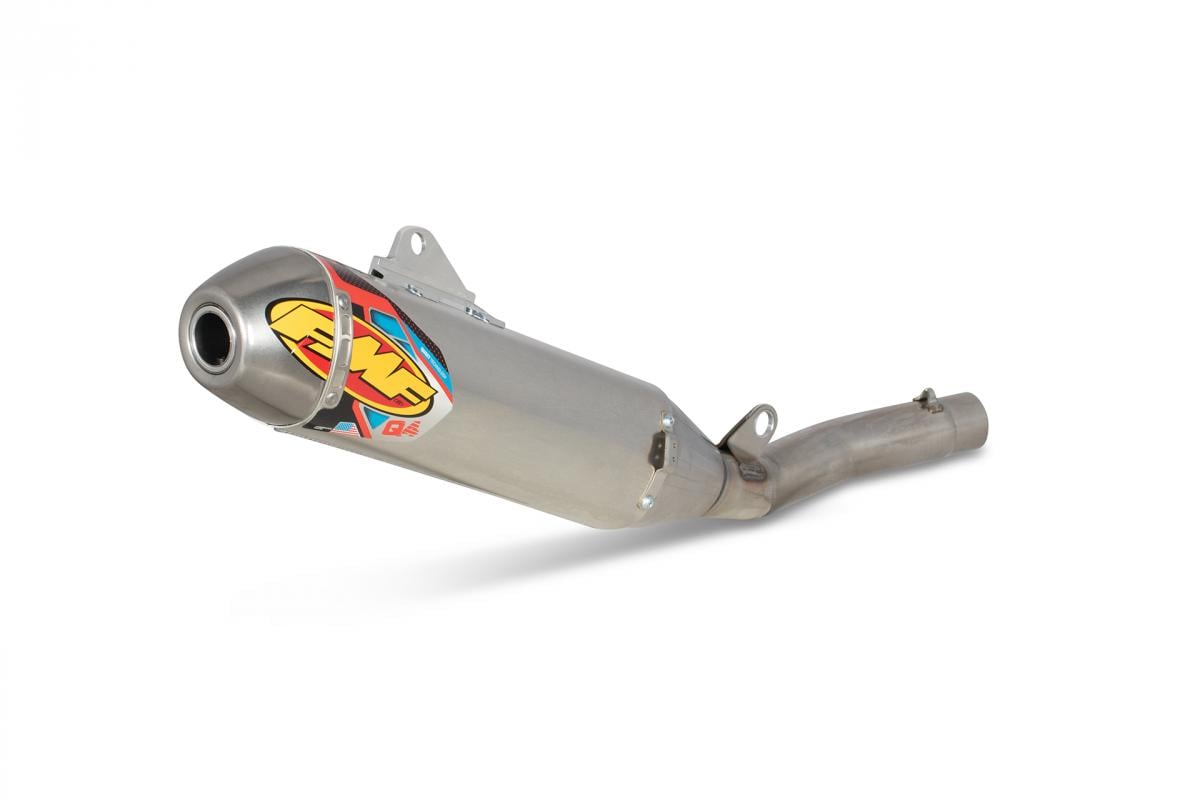 Q4 Hex Exhaust Silencer 21-26 Honda CRF 450 R RX - FMF 041601