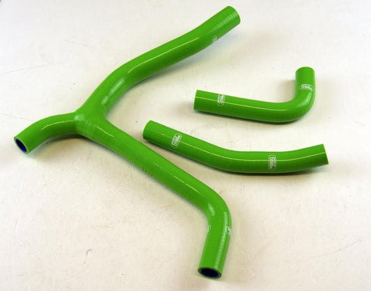 COOLANT HOSE 3 PIECE KIT GREEN 21-24 KAWASAKI 250 KX SAMCO SPORT KAW-99-GN