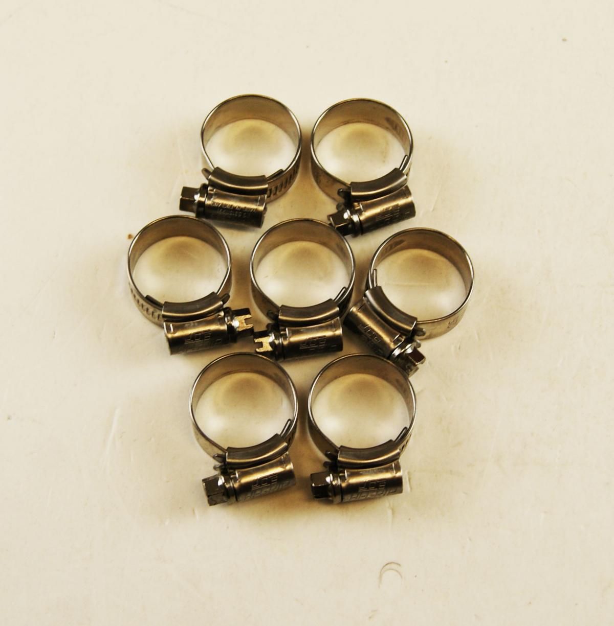 COOLANT HOSE STAINLESS KALE CLAMP KIT 21-24 KAWASAKI 250 KX SAMCO SPORT CK KAW-99