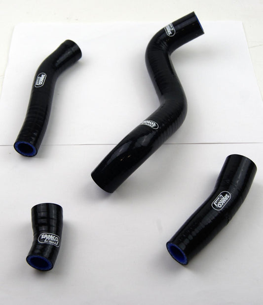 COOLANT HOSE 4 PIECE KIT BLACK KTM HUSQVARNA GAS GAS 250 350 OEM DESIGN SAMCO KTM-107-BK