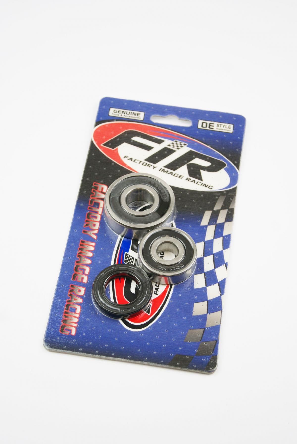 Factory Image Racing Wheel Bearing Kit Rear Ts Ds, Suzuki Tm, Road MX Dirt DS250 80, TM250 Champion 72-75, TM400 71-75, TS250 Savage 71-81, TS400 Apache 72-77