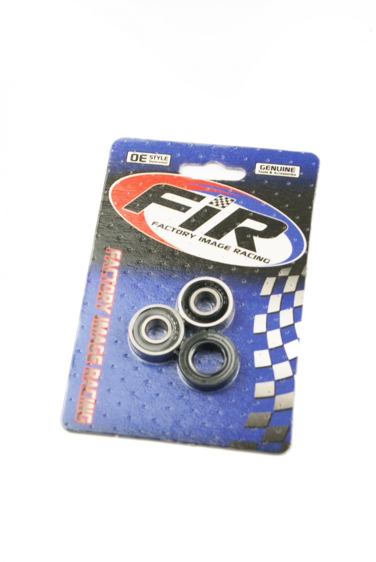 Factory Image Racing Wheel Bearing Kit Front, Kaw Suz, Kawasaki KDX50 03-06, Suzuki JR50 78-06