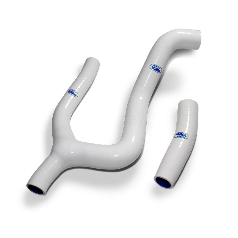 COOLANT HOSE 2 PIECE KIT WHITE 19-23 GAS HUSQ KTM 250 350 'Y' RACE DESIGN SAMCO KTM-106-WH