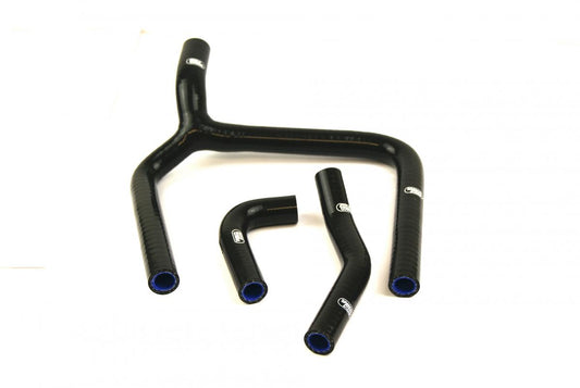 COOLANT HOSE 3 PIECE KIT BLACK 20 KAWASAKI 250 KX F SAMCO SPORT KAW-96-BK