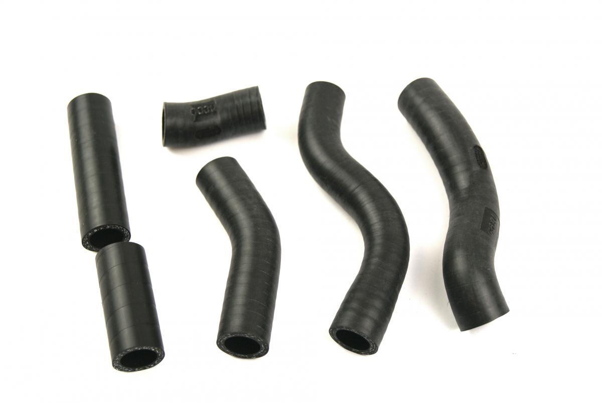 COOLANT HOSE 6 PIECE KIT BLACK 13-17 KTM HUSQVARNA 85 SX OEM DESIGN SAMCO SPORT KTM-82 CB