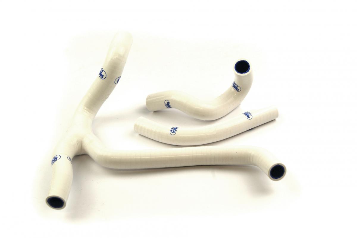 COOLANT HOSE 3 PIECE KIT WHITE 15-17 SUZUKI 450 RM Z 'Y' RACE DESIGN SAMCO SPORT SUZ-53-WH