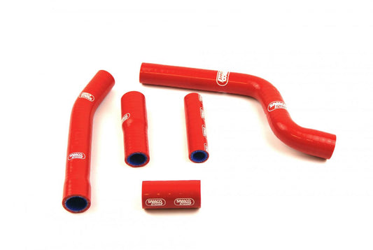 COOLANT HOSE 5 PIECE KIT RED 10-13 YAMAHA 250 YZ F OEM DESIGN SAMCO SPORT YAM-57-RD