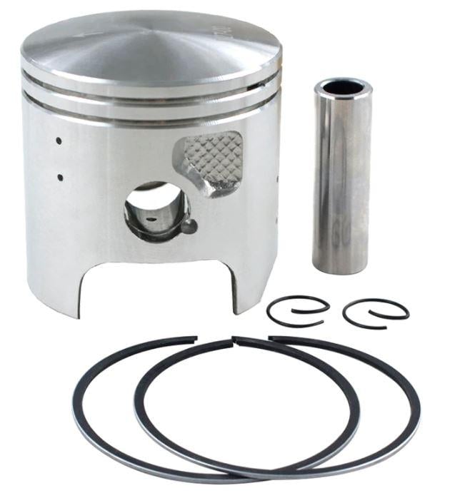 Piston Kit 67.00mm Os 1.00 1986-2006 Kawasaki KDX200 13001-1317 13002-1053 13008-1116