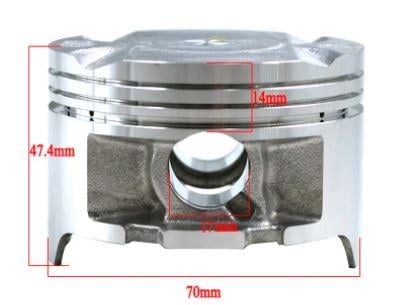 Piston Kit 70.00mm Honda XL250 NX250 13010-KW3-000 13011-KW3-000