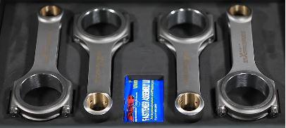 Dirt Racing Connecting Rod Set 4 [D20mm Top Eye] 119.5mm 1300 Hayabusa 99-07, Suzuki Road 12160-24F02 12160-24F01, KPM002 CR-HAY-119.5B-18