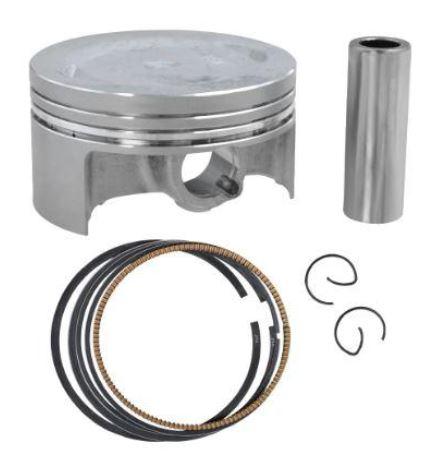 Piston Kit 75.00 YBR250 XG250 YFM25R XT250 YS250, Over Size 1.00
